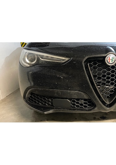 Alfa Romeo Stelvio - Giulia Radar Kalkanı Dış Koruma Plastik