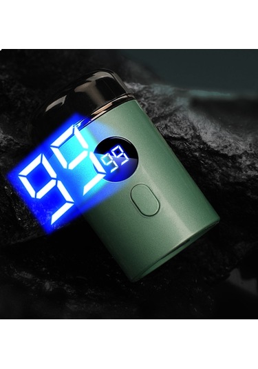 Mini Elektrikli Tıraş Makinesi, Şarjlı, Su Geçirmez, Taşınabilir Mavi