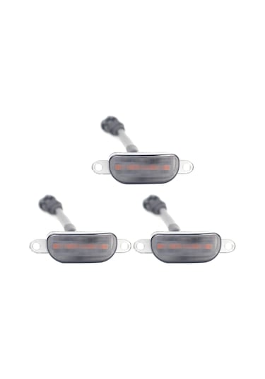 Monyee Ford F150 2015-2017 İçin 3'lü Led Izgara Lambası, 12v 1w, Su Geçirmez Abs, Kolay Kurulum, 50.000 Saat Ömür