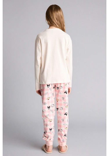 Defacto %100 Pamuklu Hello Kıtty 2'li Pijama Takımı Kız Çocuk H1070A826SP
