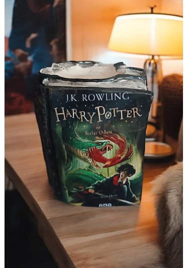 Harry Potter Ve Sırlar Odası Kitabı Şeklinde Kalemlik 10 X 8 Cm
