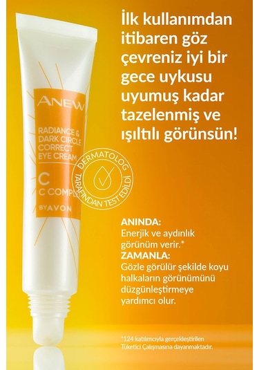 Avon Anew Radiance Koyu Halkalar İçin Göz Kremi 2 x 15 ML
