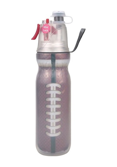 470ml Yaz Açık Hava Sporları Eğitim Spreyi Soğutma Su Bardağı, Renk: Rugby 3 Katmanlı Çok Renkli Çok Renkli