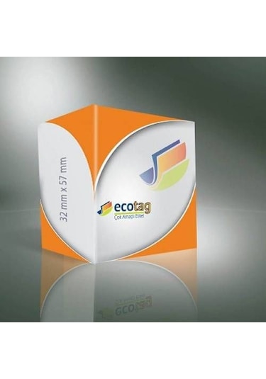 Ecotag Dymo 11354 Lw Muadil Etiket 1000 Adet  32 MM x 57 MM