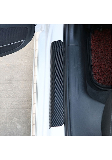 Fiat Egea Cross Bağaj Ve Kapı Eşiği Karbon Sticker Set