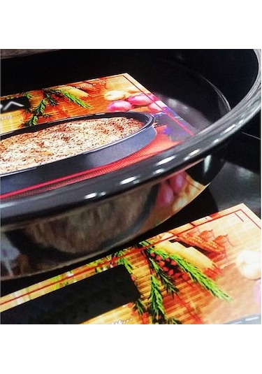 Emaye Yuvarlak Fırın Tepsi 37 CM