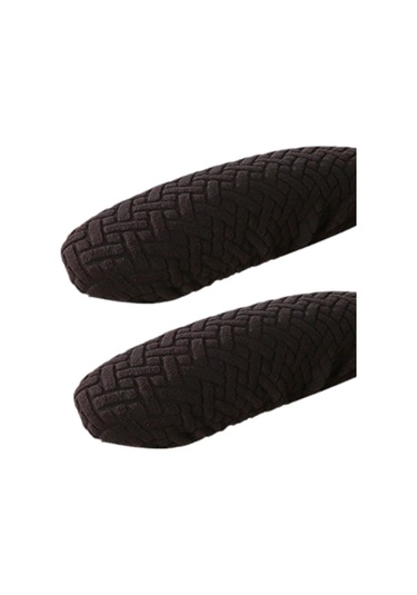 Suntek 2 Adet Ofis Koltuğu Kol Dayama Kılıfları Siyah