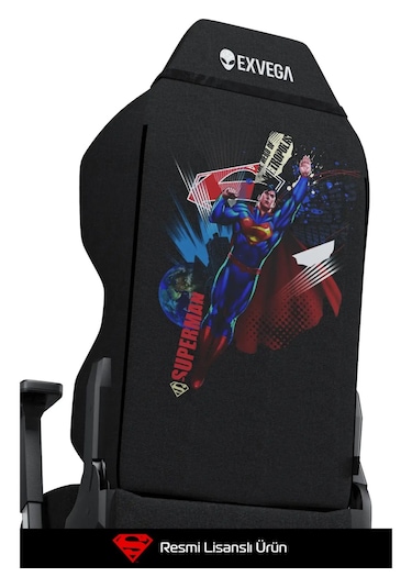 Exvega Andromeda Superman Masajlı Oyuncu Koltuğu Dokuma Kumaş
