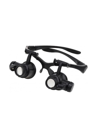 Nikula-Gözlük Modeli 10X 15X 20X 25X Lens.2Led  Işıklı.Büyüteç