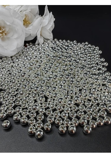 Magazin Dla Rukodel'nic Ip Gavrilov R N Çanta Boncukları Gümüş İnci 8 Mm 50 Gr 220971263