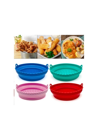 Kokoontaittuva Silikiniastia İlmakeitimelle Pembe Pembe