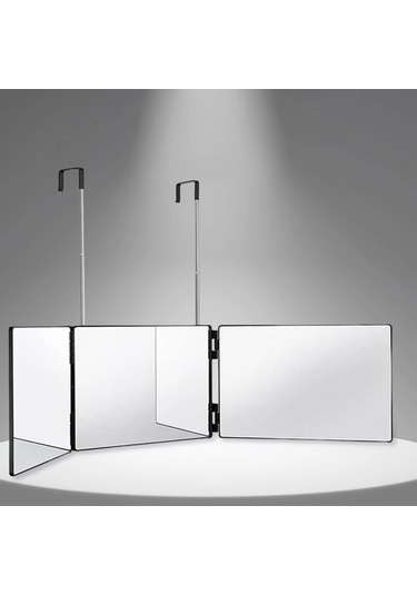 Led İle 3-way Ayna 360 Üç Katlı Saç Kesim Ayna Aydınlatma İle Diğer