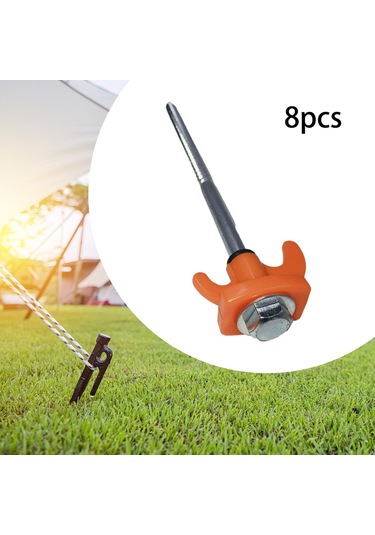 Suntek 8 Parça Çadır Çivi Aksesuarları Bahçe Dışında B B Çok Renkli