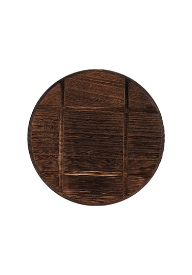 Suntek Mutfak Ahşap Sıcak Ped Bardak 18,9cmx18,9cmx1cm-yuvarlak