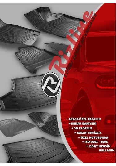 Mercedes E Serisi W123 1979 Model 3d Havuzlu Paspas Takımı