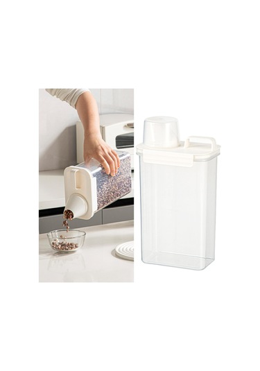 Suntek Magideal Gıda Saklama Kabı Tahıl Fındık Için Hava Beyaz-kapak