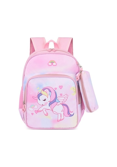 Yeni Çocuk Çantası Anaokulu Birinci Sınıf Ilkokul Öğrencileri Karikatür Omuzları Erkek Ve Kadın Rahat Yük Azaltıcı Okul Çantası Z1gp9t Açık Kırmızı