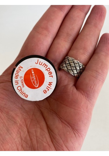 Emaye Kaplı Bakır Yol Çekme Teli 0.10Mm 10 Metre