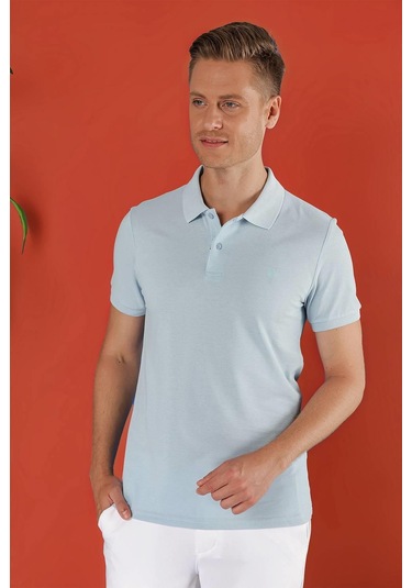 Ts 845 Mavi Spor T-shirt Mavi