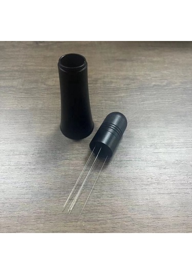 Metabagua Kahve Dükkanı, Ev Için Saplı Ve Standlı Ergonomik Iğne Espresso Dispenseri Kahve Bezi Iğnesi Smkby8 Siyah