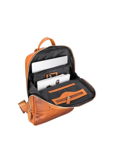 Bouletta Marlow Deri Sırt Çantası Rst2Ef Taba