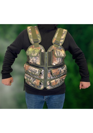 Asil - Yel 27116 | Fileli Kolonlu Avcı Yelek