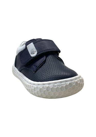245 Bebek Deri İlk Adım Sneaker Lacivert
