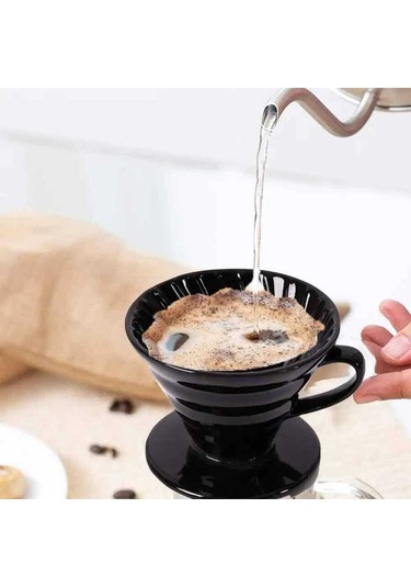 Epinox Seramik Demleme V60 Siyah