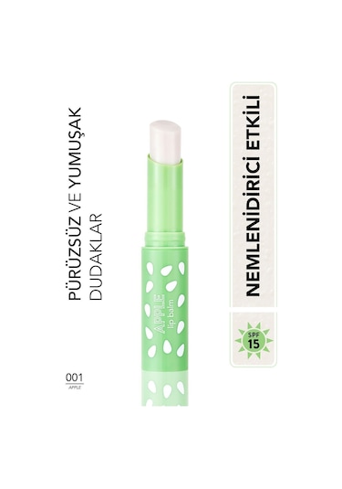 Flormar Lip Balm Meyve Kokulu Dudak Nemlendiricisi 001 Apple