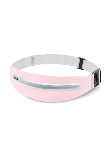 Teltree Gri Spor Bel Çantası - Koşu Ve Fitness İçin Multifonksiyonel, 7.2 İnç Telefon Uyumlu, 60-110 Cm Bel Ölçesi Gri