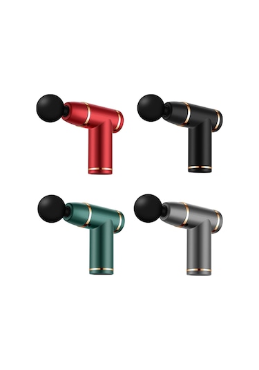 Sones Mini Fasya Masaj Aleti Nabız Mikro Akım Fizyoterapi Kas Servikal Omurga Masaj Ekipmanı Özellikleri: Düğmeli Versiyon 168 Siyah