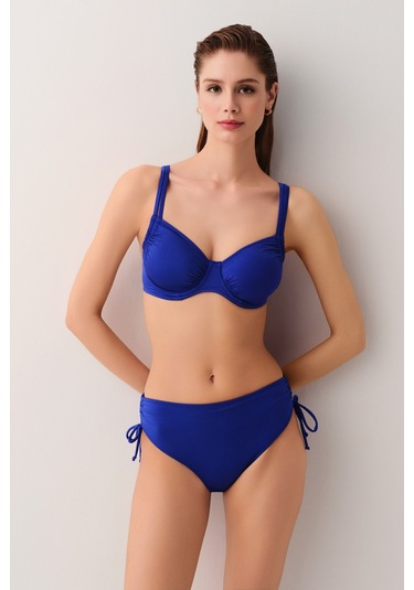 Suwen Balenli Körüklü Toparlayıcı Bikini Üst Sbn25940c982 Saks