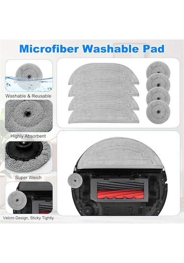 Elektrikli Süpürge Ana Fırçaları Filtreleri Toz Torbaları Yedek Parçaları