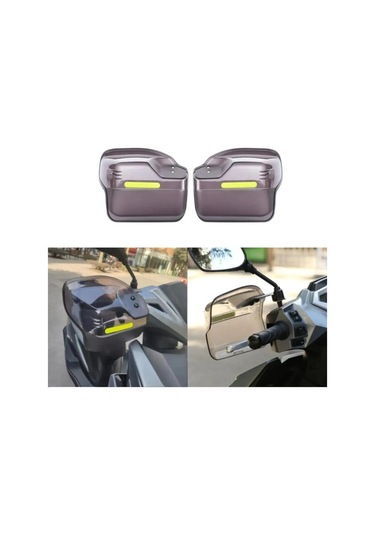 Motosiklet El Koruma Rüzgarlığı Scooter,cross,vitesli Ve Atv Mod Uygun Motor Siperlik Standart