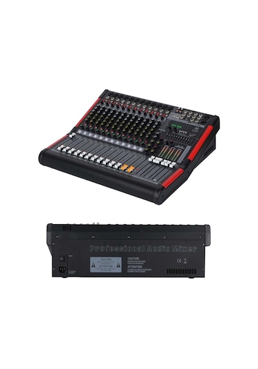 Maxword Dc12-pro 2x99 Dsp Efekt Ses Mikseri 12 Kanal Deck Mixer