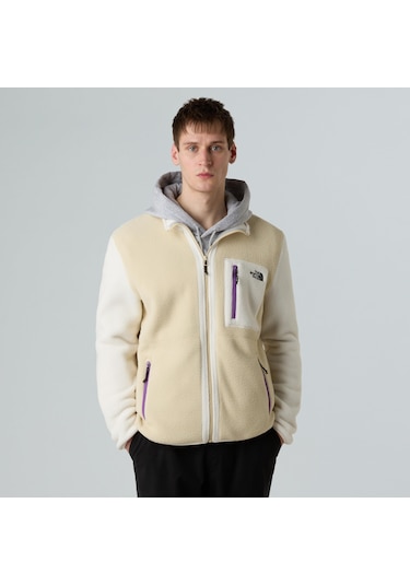 The North Face M Yumiori Full Zip Erkek Polar Mont-30523 Krem