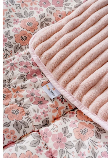 Pembe Bahar Çift Kişilik Tresa Uyku & Çeyiz Seti Pembe