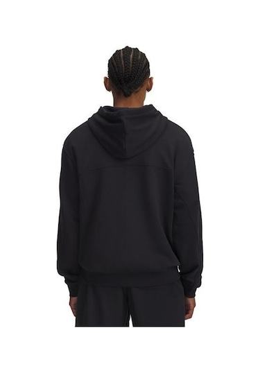 Under Armour Rival Lightweight Erkek Siyah Kapüşonlu Ceket Siyah