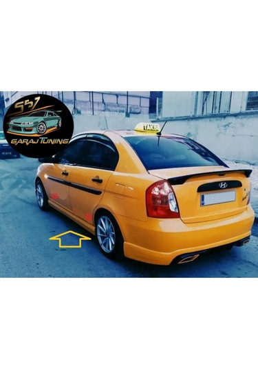 Hyundai Accent Era P4 Marşpiyel Sağ Sol Takım Fiberglass Boyasız