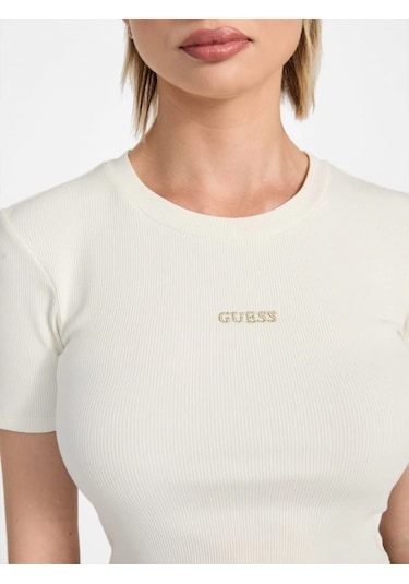 Guess Carla Kadın Krem Aktif Top V5yp08k8rt2-a10f Krem