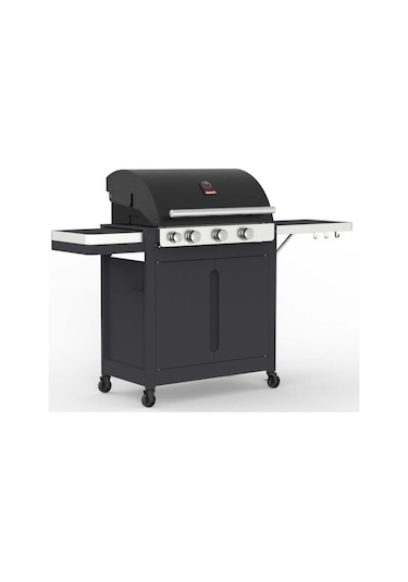 Barbecook Stella 3201 Gazlı Mangal 50 Mbar Siyah