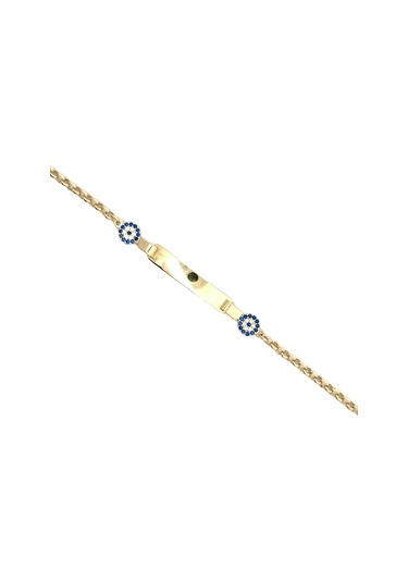 Cigold Taşlı Çocuk Bileklik 14 Ayar Altın 2.54 Gr Oa-c11403029270 Renkli Çok Renkli