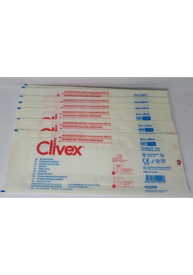 Hazır Pansuman Örtü Non-woven 9cmx30cm 25 Adet C630