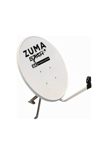 Zumastar 85cm 0.70mm Çanak Anten Beyaz