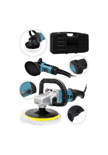 Moonshop 1300 Watt 180M Bakır Sargı Devir Ayarlı Polisaj Makinesi