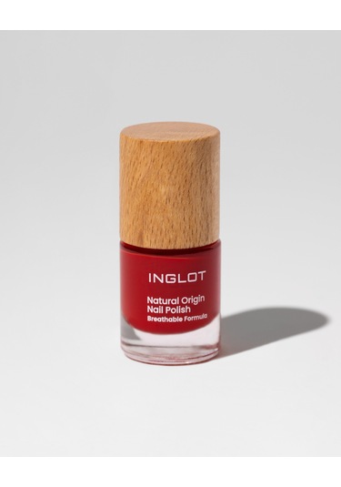 Inglot Natural Origin Nail Polish Tımeless Red 009