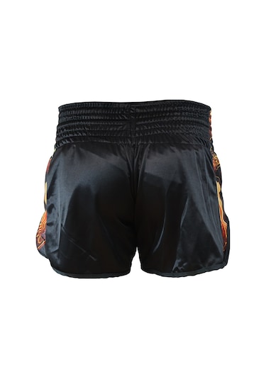 Dragondo Kb357 Los Muertos Kick Boks Şort Muaythai Şortu Siyah