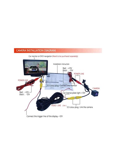 Toyota Vitz Xp90 Ncp13 Ncp91 İçin 4led Geri Vitesli Araç Arka Görüş Kamerası