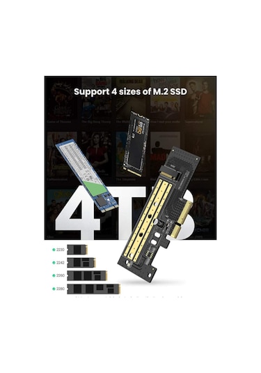 Ugreen Pcıe 3.0 X 4 Nvme M.2 Ssd Dönüştürücü Adaptör