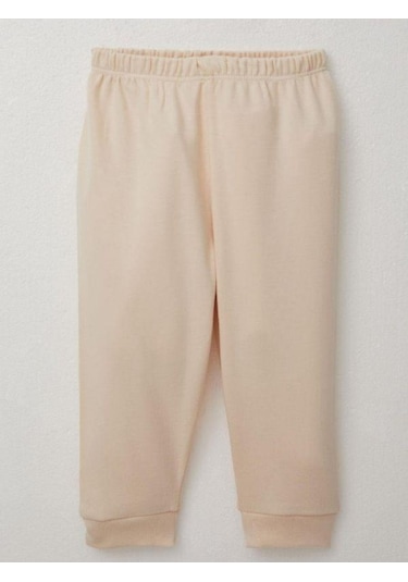 Erkek Bebek Bodyli 3 Lü Takım-15308 Bej